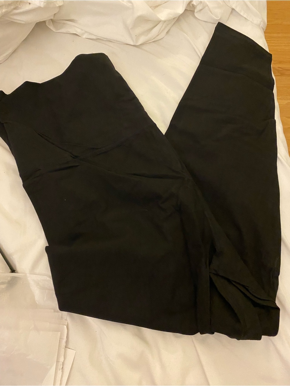 NWOT Rhonda shear black high waisted leggings size 2x